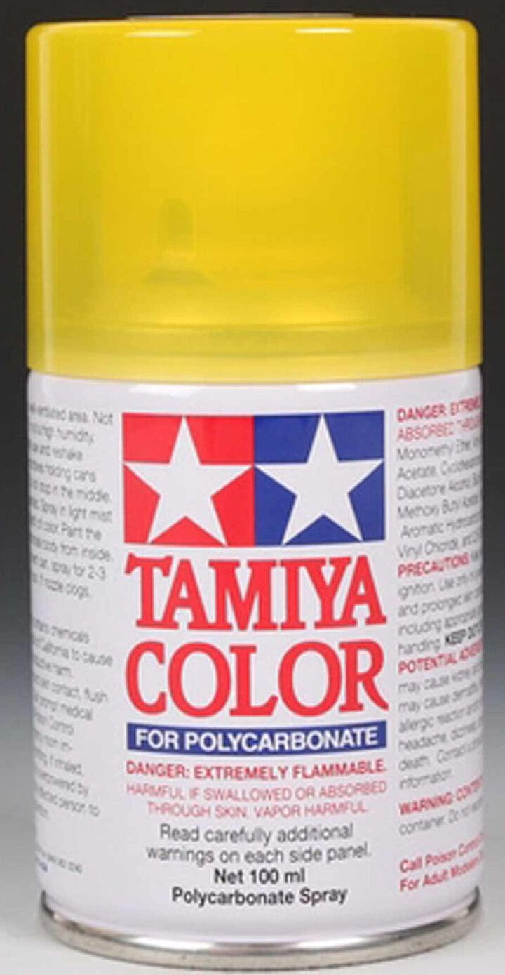 Tamiya Yellow Polycarbonate RC Body Spray Paint