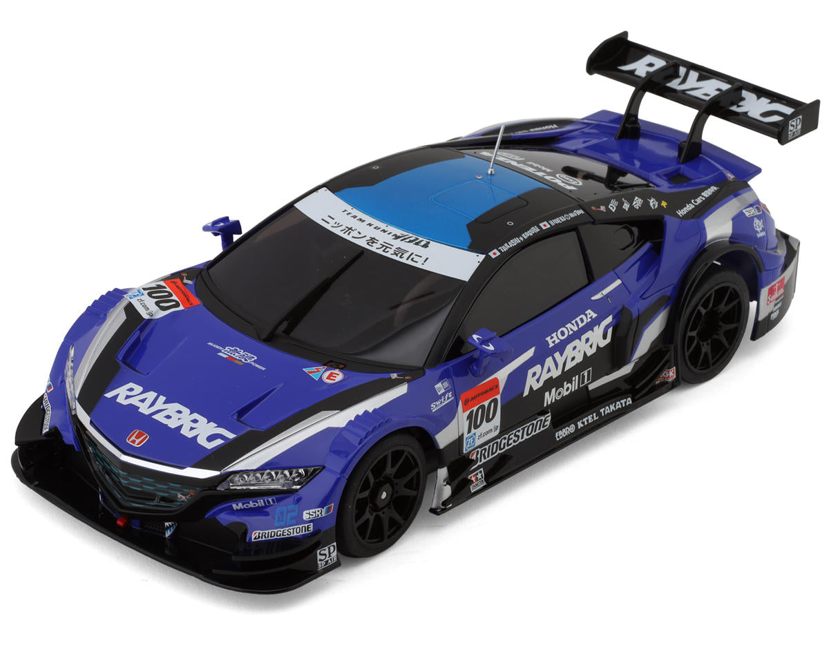 MR-03 Mini-Z Racer ReadySet w/Raybrig NSX Concept-GT 2014 Body (Blue)  w/KT-531P 2.4GHz Radio