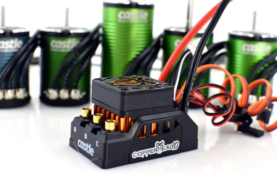 COPPERHEAD 10 SENSORED ESC SCT EDITION W / 1410-3800KV MOTOR