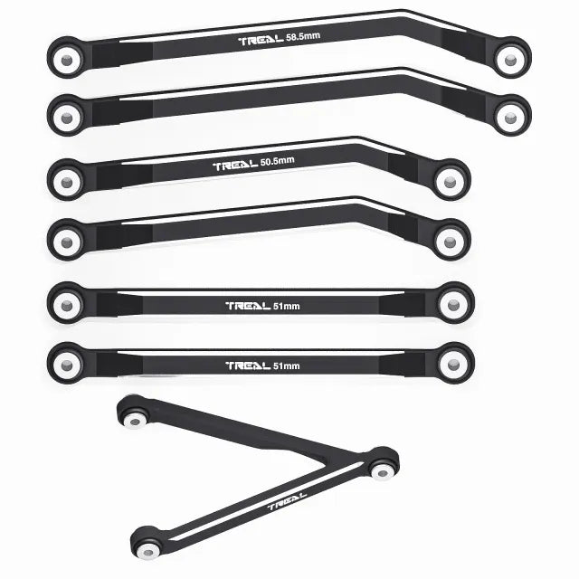 Aluminum 7075 High Clearance Links Set for SCX24 C-10 Jeep Bronco