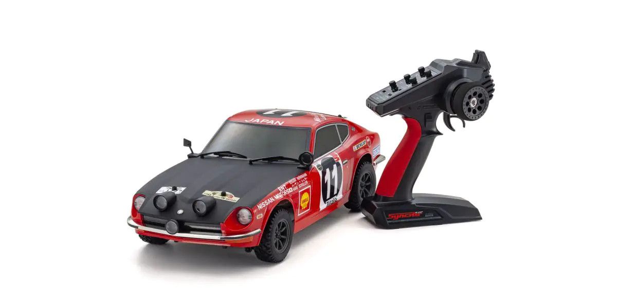 1:10 Scale Radio Controlled Electric Powered 4WD FAZER Mk2 FZ02-R Series readyset 1971 DATSUN 240Z RALLY