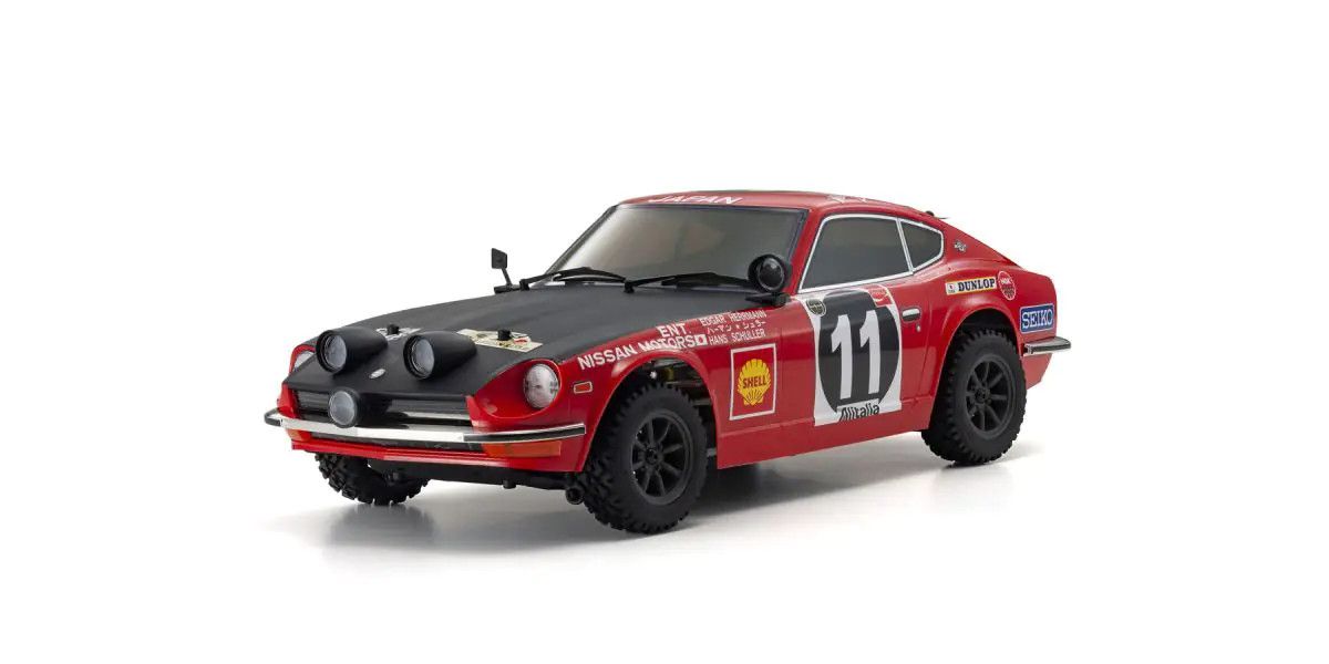 1:10 Scale Radio Controlled Electric Powered 4WD FAZER Mk2 FZ02-R Series readyset 1971 DATSUN 240Z RALLY