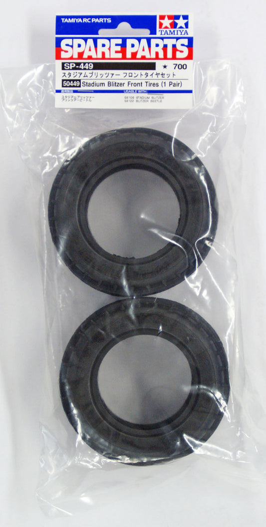 Tamiya 50449 (SP449) Stadium Blitzer F. Tires - (1pr)