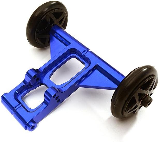 Integy RC Model C28674BLUE Billet Machined Wheelie Bar Set for Arrma 1/8 Kraton 6S BLX