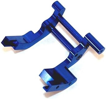 STRC CNC MACHINED ALUMINUM REAR MOTOR GUARD FOR TRAXXAS CARS/TRUCKS (BLUE)