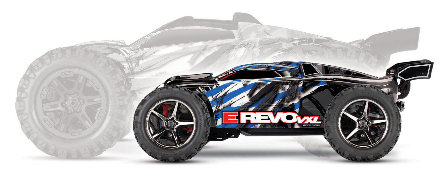 1/16 Scale E-Revo VXL: 4X4 Brushless Monster Truck w/USB-C