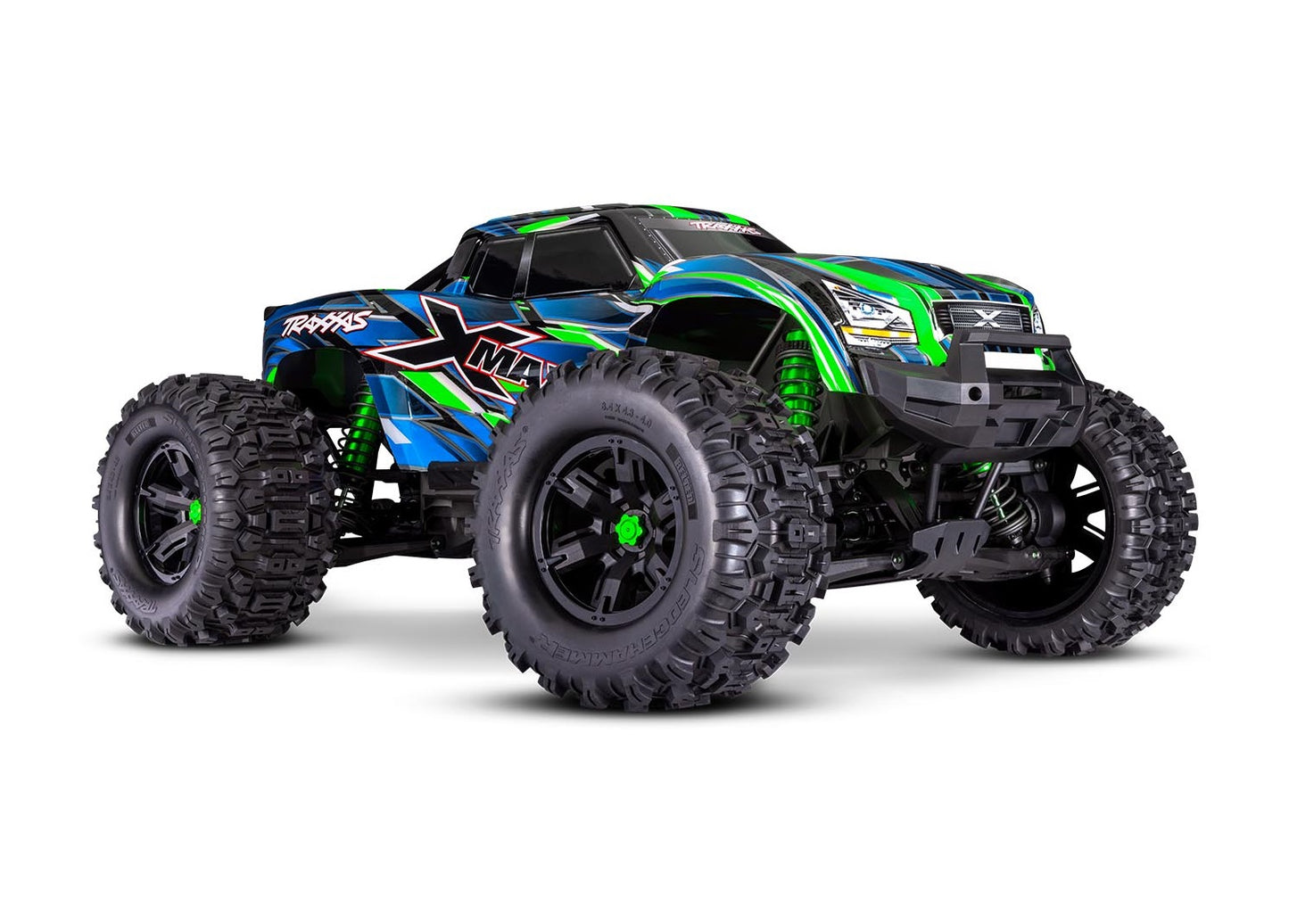 X-Maxx 8S 4WD Brushless RTR Monster Truck w/2.4GHz TQi Radio, TSM & Belted Tires