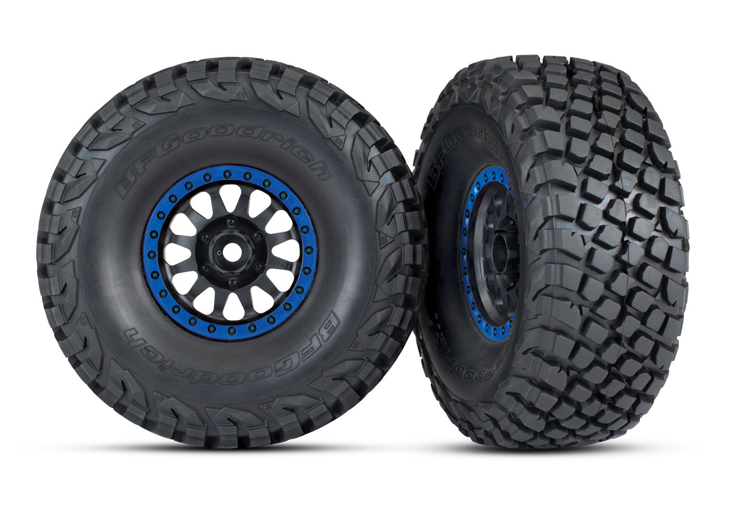 TRAXXAS UDR Tires and wheels, assembled