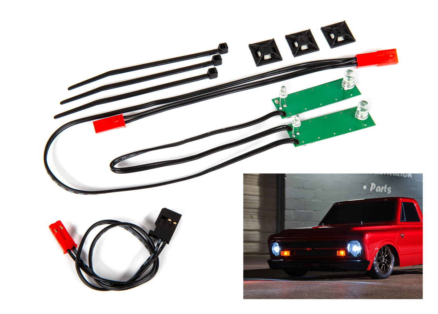 Drag Slash Chevrolet C10 Front LED Light Set