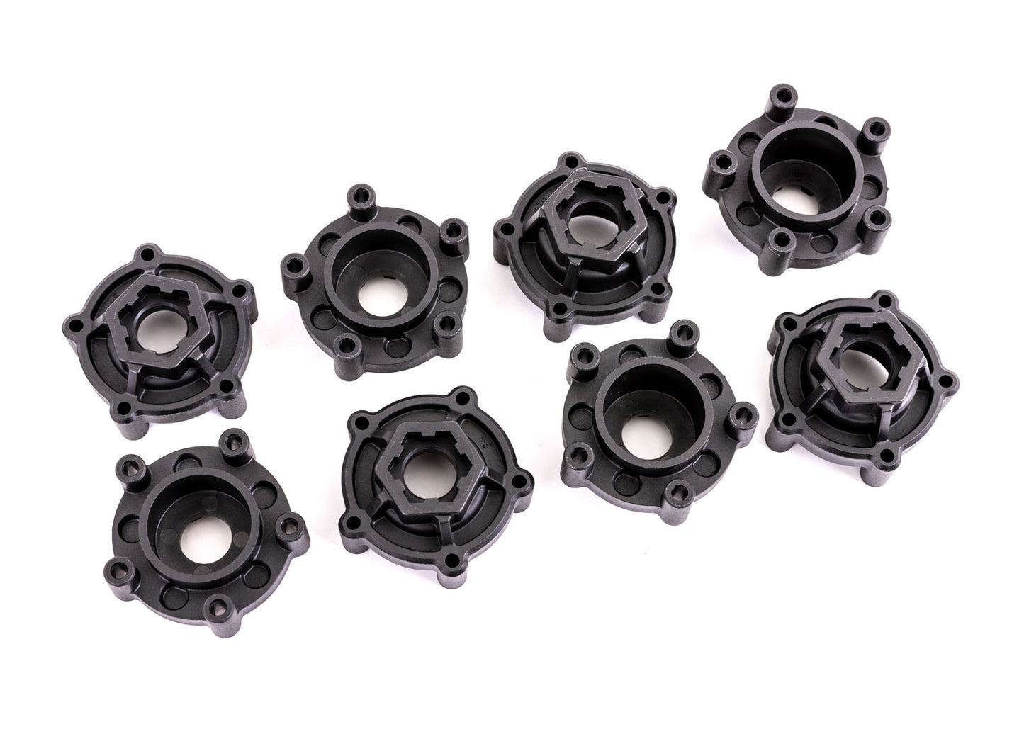 WHEEL HUBS (FITS 9572) Wheel hubs, +5 mm (4), +10 mm (4) (fits #9572 wheels)