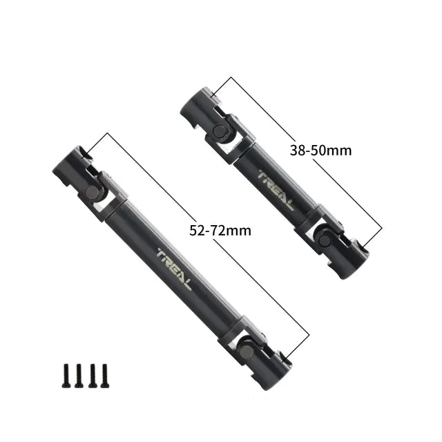 Treal SCX24 Harden Steel Driveshaft for C10 JEEP Bronco