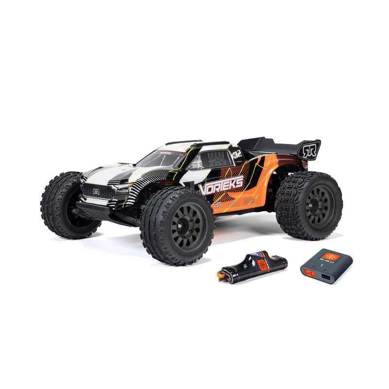 Vorteks 2WD MEGA 550 RTR Brushed 1/10 Off-Road Stadium Truck w/SLT2 2.4GHz Radio, Battery & Charger