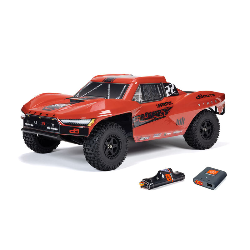 1/10 FURY MEGA 550 2WD Short Course Truck RTR with Battery & Charger