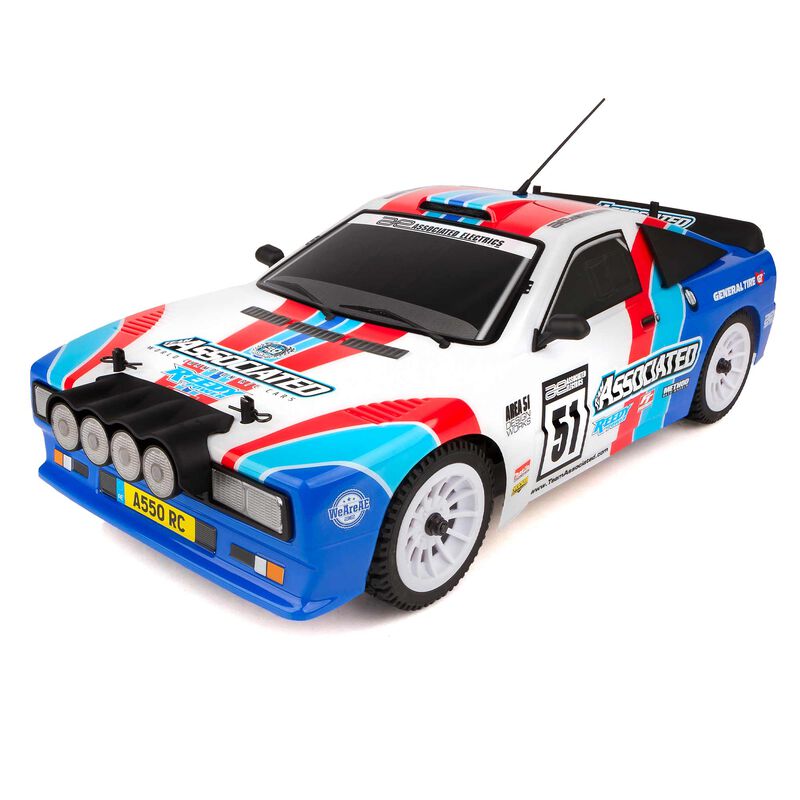 1/10 Apex2 Sport, A550 Rally Car RTR