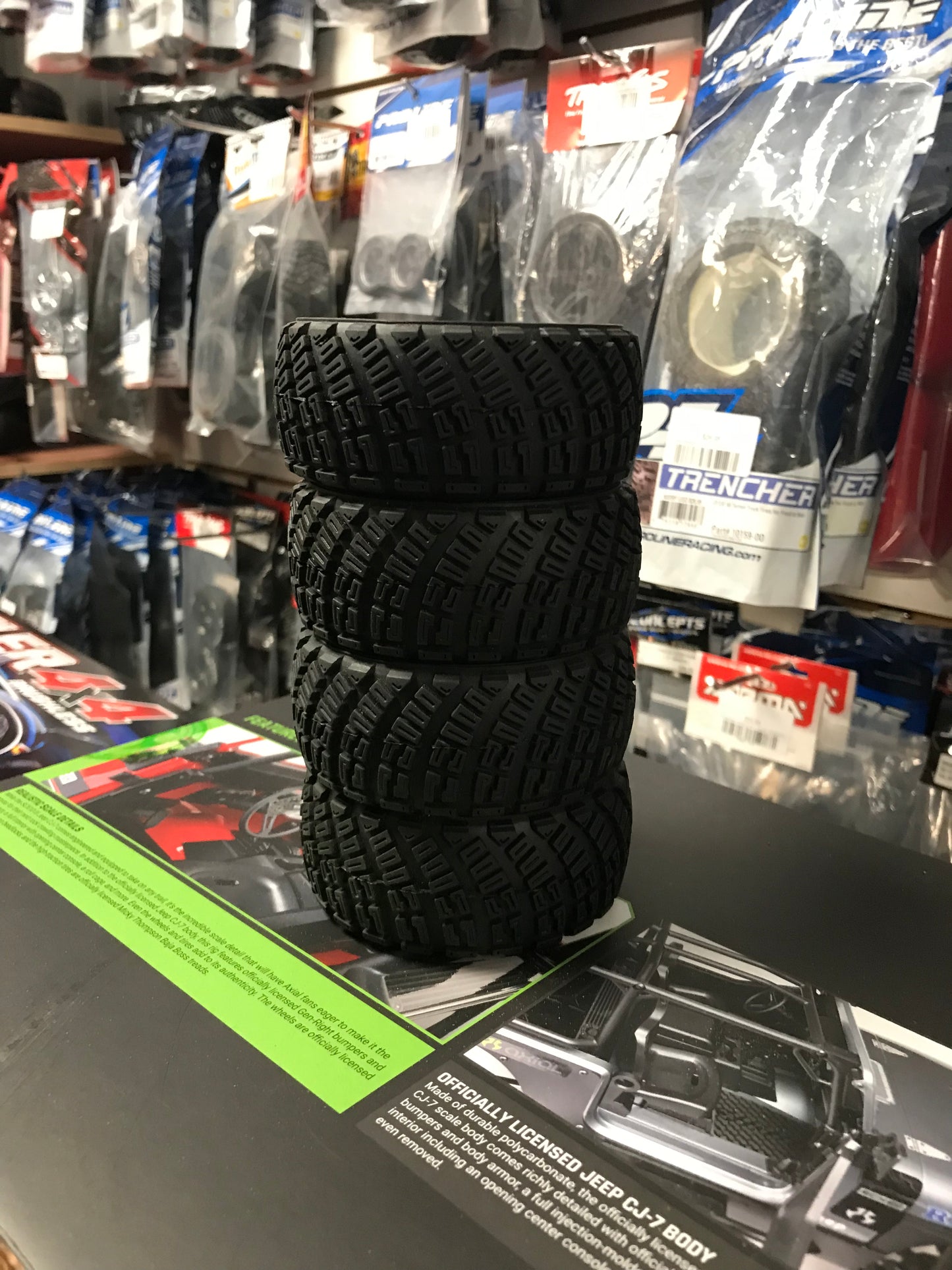 Rally Wheels/Tires (4)