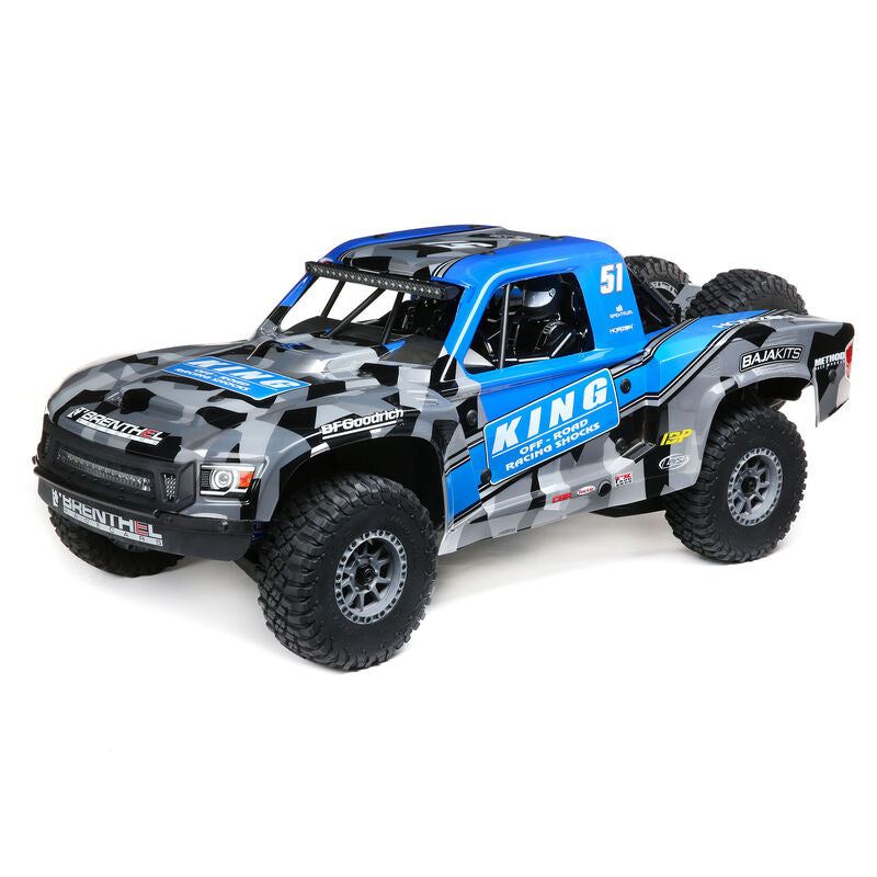 Super Baja Rey 2.0 4X4 Desert Truck Brushless RTR, King Shocks 1/6