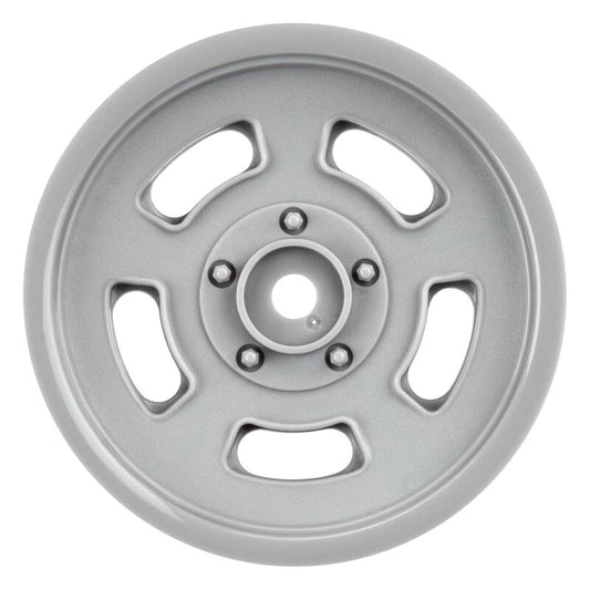 Proline 1/10 Slot Mag Drag Spec Front 2.2" 12mm Drag Wheels (2) Gray