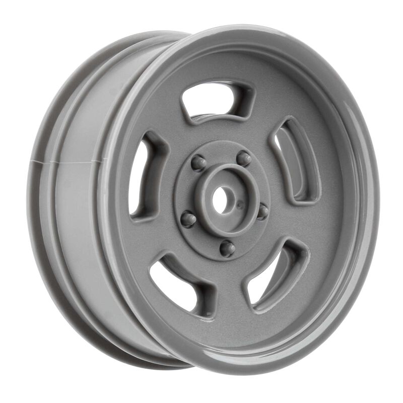 Proline 1/10 Slot Mag Drag Spec Front 2.2" 12mm Drag Wheels (2) Gray