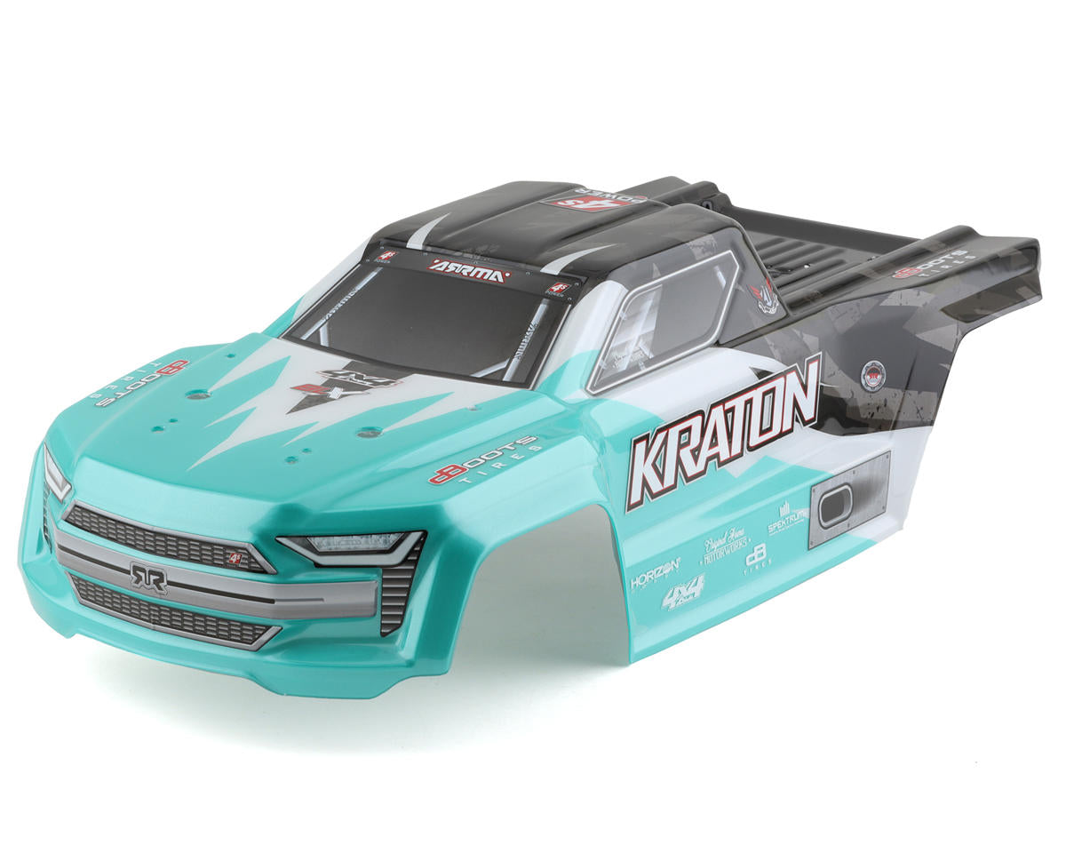 Kraton 4x4 4S BLX Pre-Painted Body (Teal/Black)