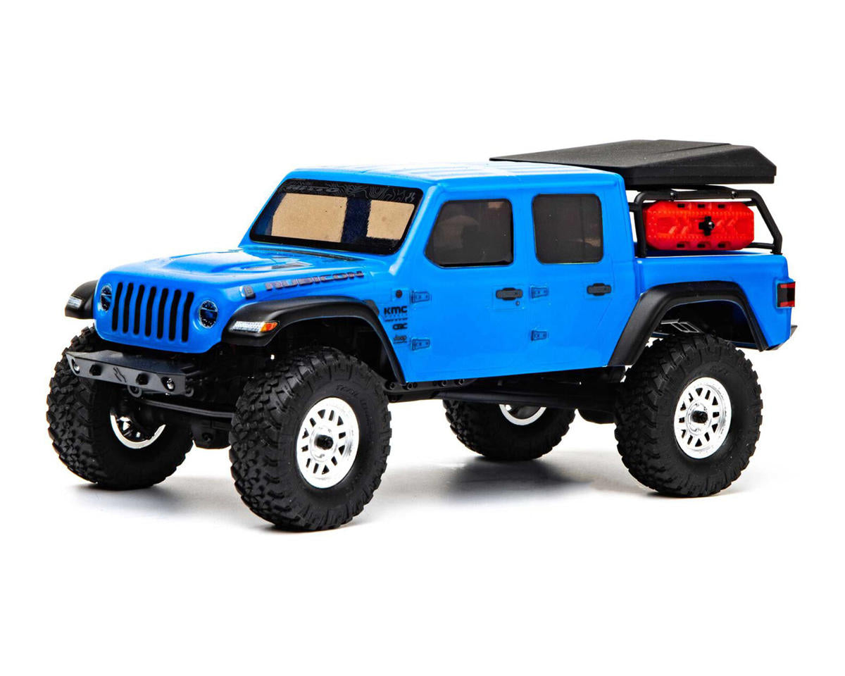 1/24 SCX24 Jeep JT Gladiator 4WD RTR Scale Mini Crawler (Blue)