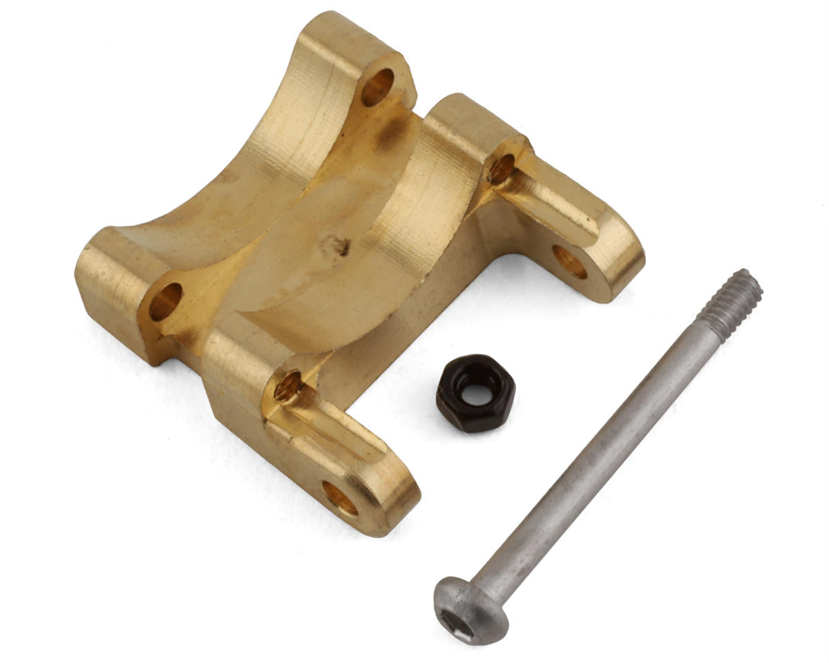 Axial SCX24 Brass Rear Upper Link Mount (1.5g)