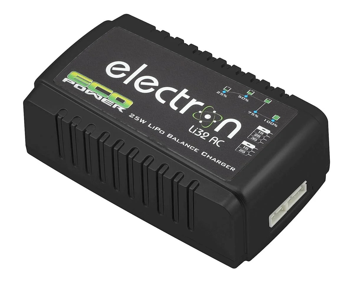 "Electron Li32 AC" LiPo Balance Battery Charger (2-3S/2A/25W)