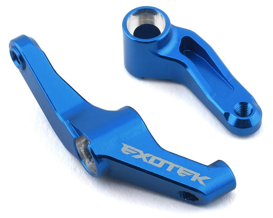 DR10 Aluminum HD Steering Crank Set (Blue)