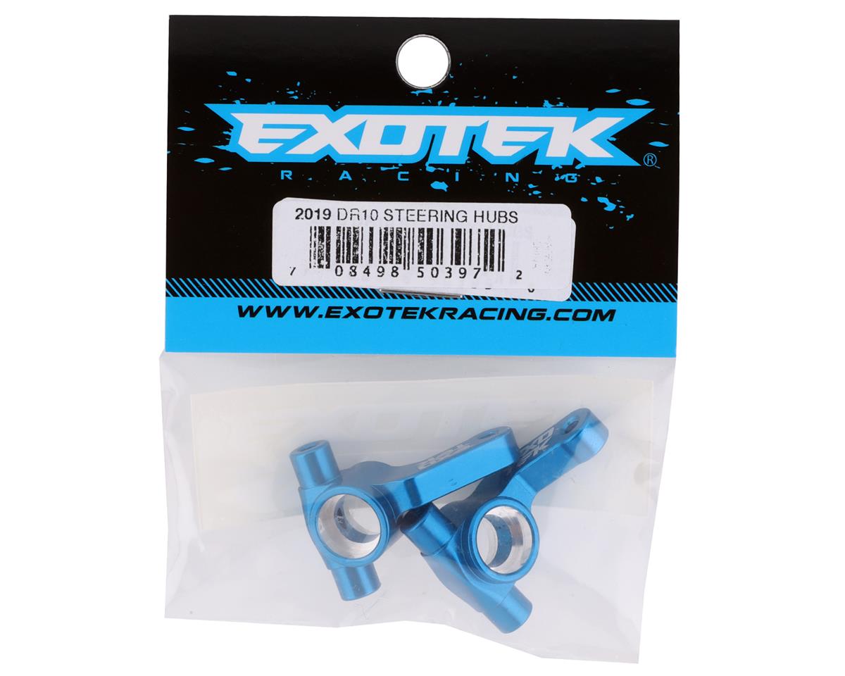 DR10 Aluminum HD Steering Hubs (Blue)