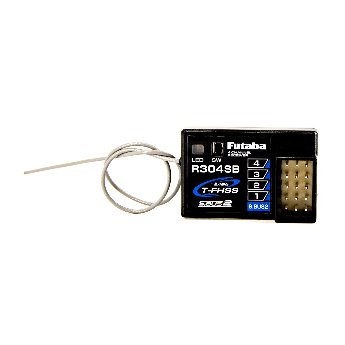 R304SB T-FHSS 4-Channel Telemetry Enabled 2.4GHz Receiver