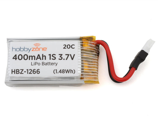 1S LiPo Battery (3.7V/400mAh) w/Molex 51005 Connector