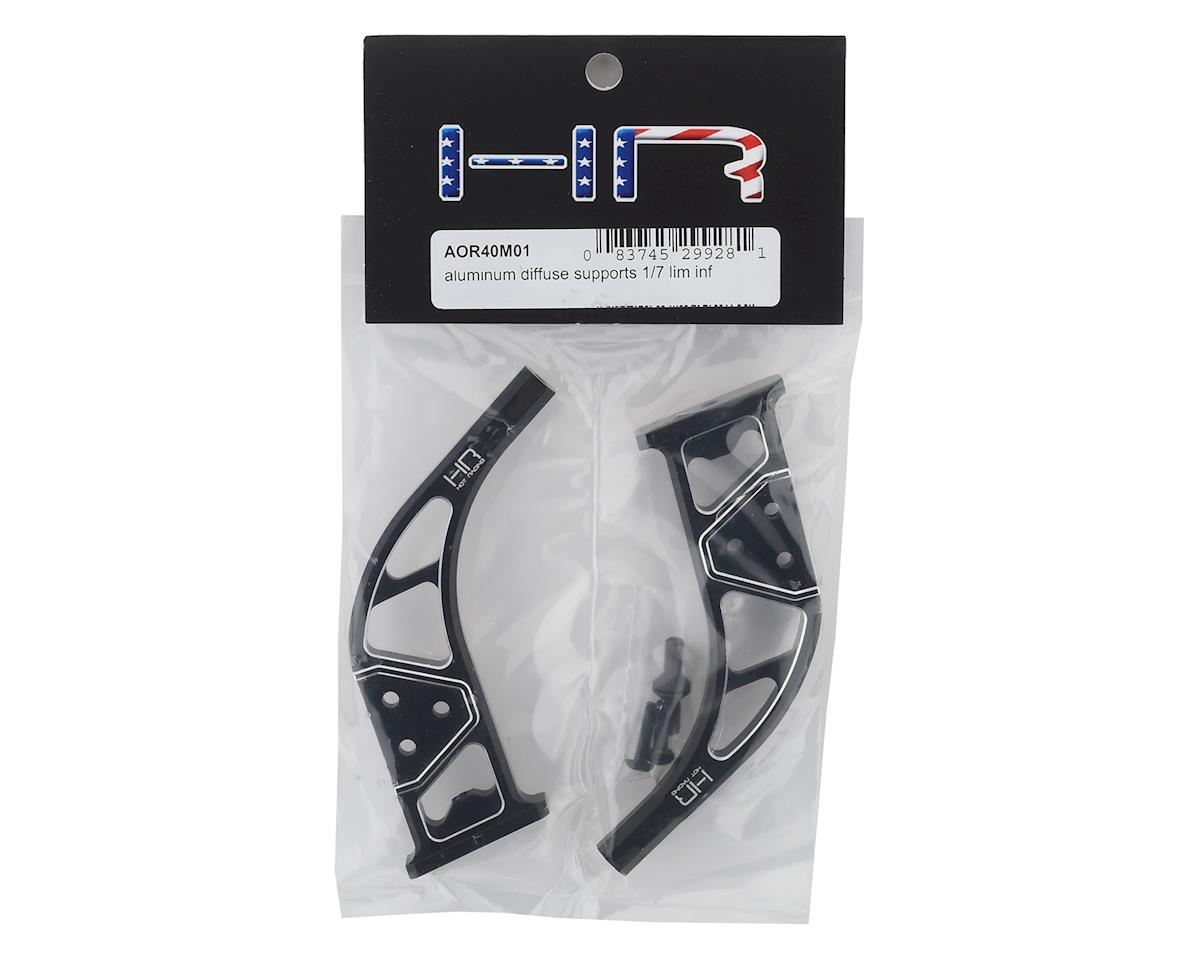 Hot Racing Arrma Limitless/Infraction Aluminum Diffuse Supports (Black)