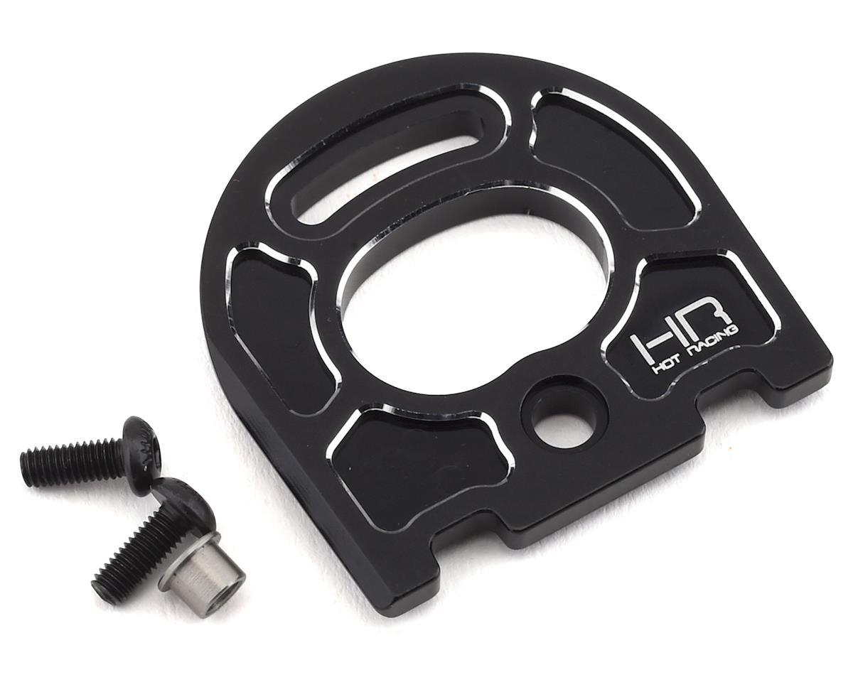 Hot Racing Adjustable 4-Tec 2.0 Aluminum Motor Mount (Black)