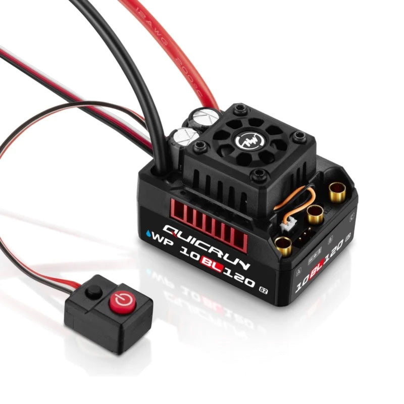 QUICRUN 10BL120 G2 ESC (2-4S) 1/10th Sensorless Brushless System