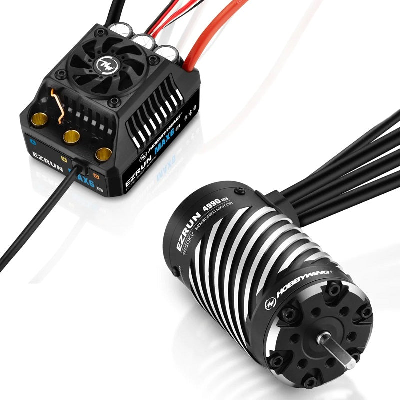 Ezrun MAX6 G2 4990SD 1650 KV Motor esc Combo