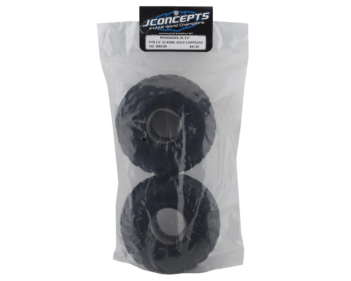 Renegades Jr 2.2" Monster Truck Tire (2) (Gold)