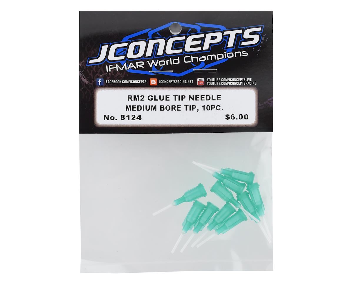 RM2 Medium Bore Glue Tip Needles (Green) (10)