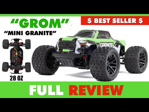 1/18 GRANITE GROM MEGA 380 Brushed 4X4 Monster Truck RTR with Battery –  Parkflyers RC