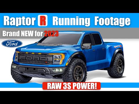 Ford Raptor R: 4X4 VXL 1/10 Scale 4X4 Brushless Replica Truck