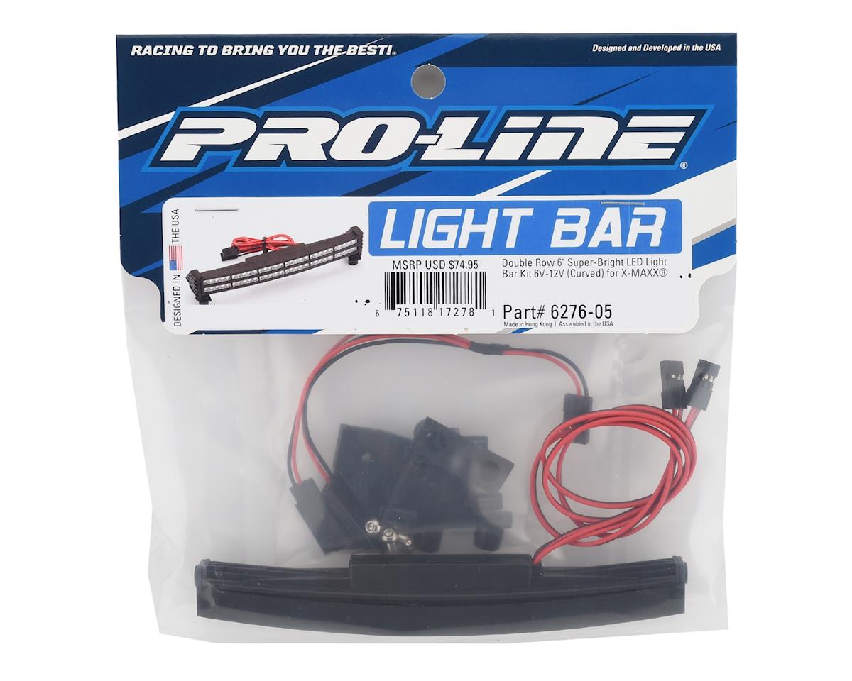 X-Maxx Double Row 6" Curved Super-Bright LED Light Bar Kit (6V-12V)