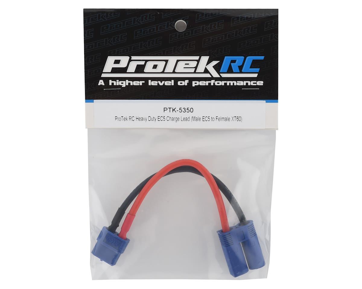 ProTek RC Heavy Duty EC5 Charge Lead Adapter (Male EC5 to Female XT60)