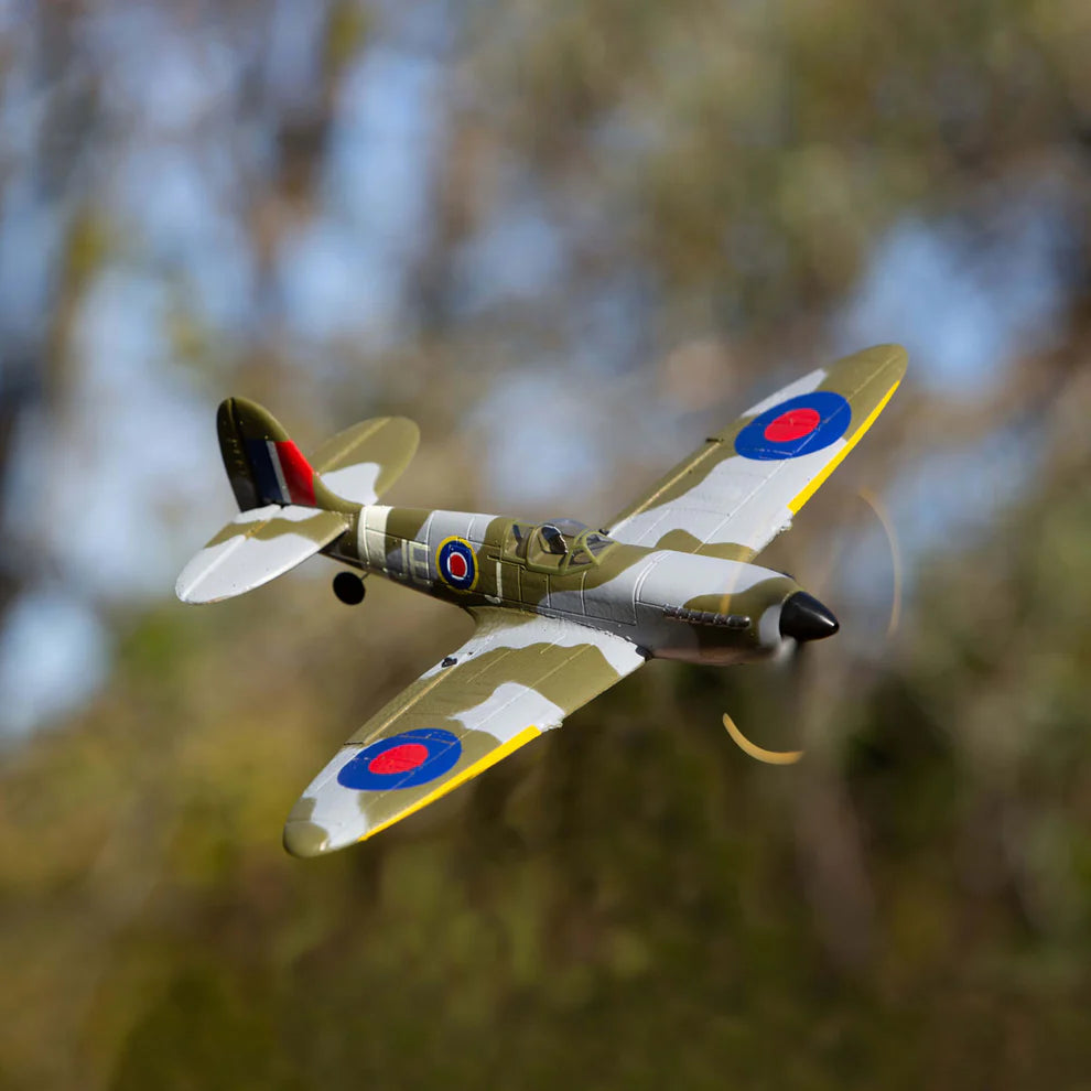 Supermarine Spitfire Micro RTF Airplane with PASS (Pilot Assist Stability Software) System