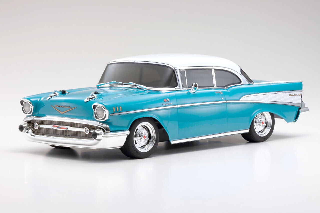 EP Fazer Mk2 FZ02L 1957 Chevy Bel Air Coupe ReadySet (Turquoise) w/Syncro KT-231P+ Radio