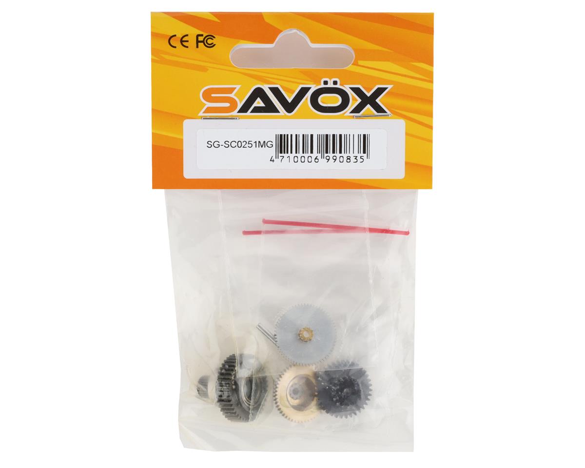 Savox SC0251MG Metal Gear Set w/Bearing