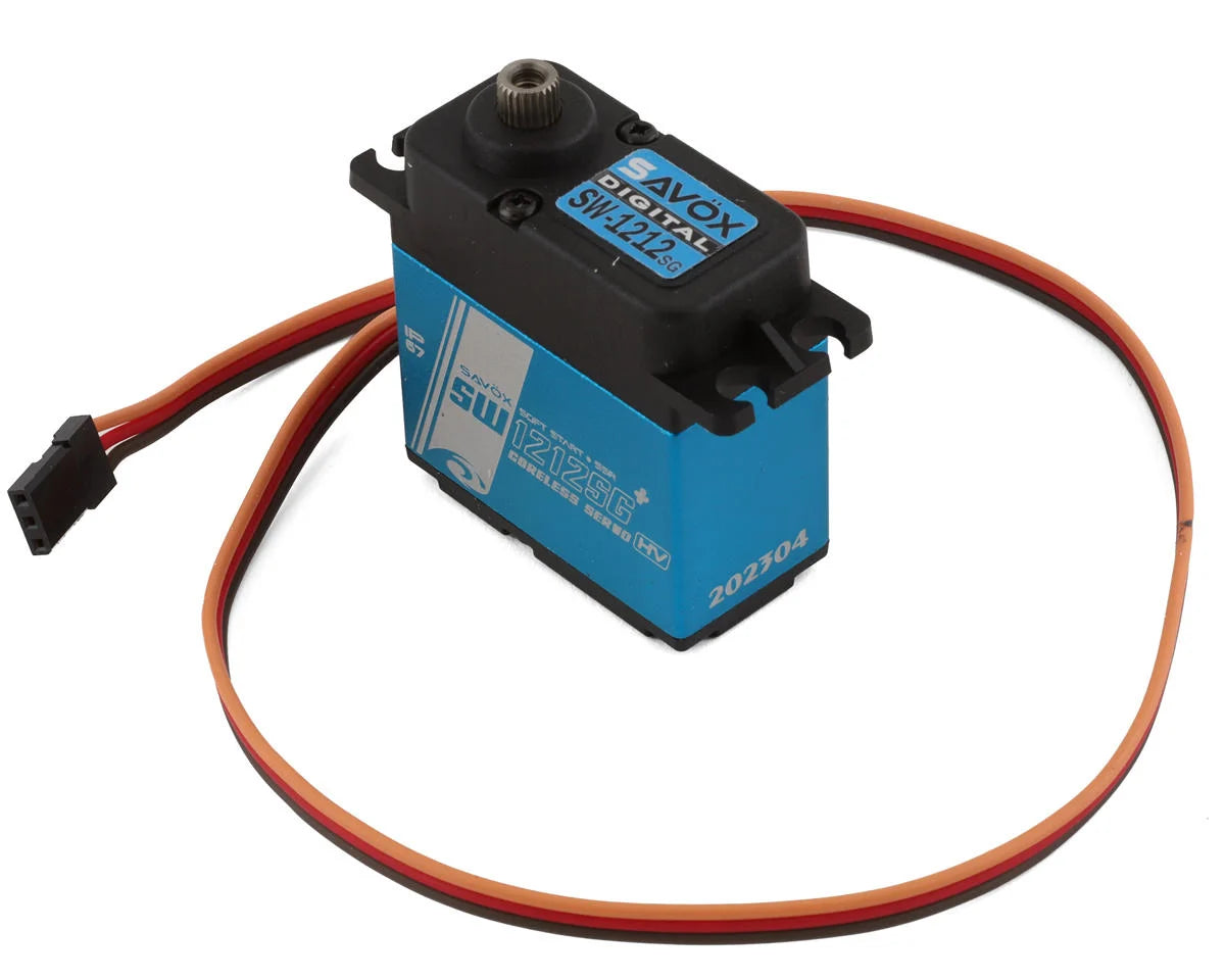 SW-1212SGP Waterproof Steel Gear Digital Servo (High Voltage) (Tall)