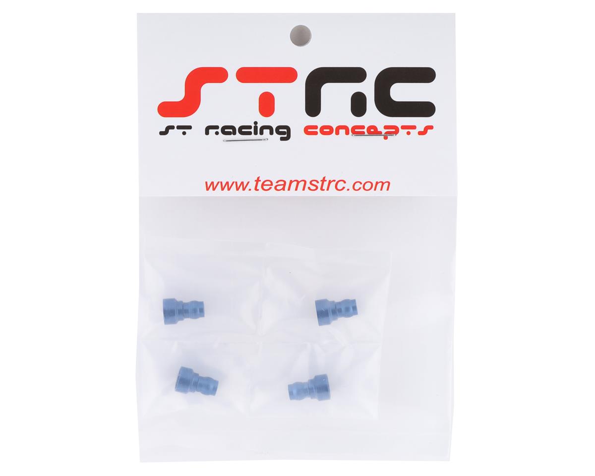 DR10 Aluminum Upper Shock Mount Bushing (4) (Blue)