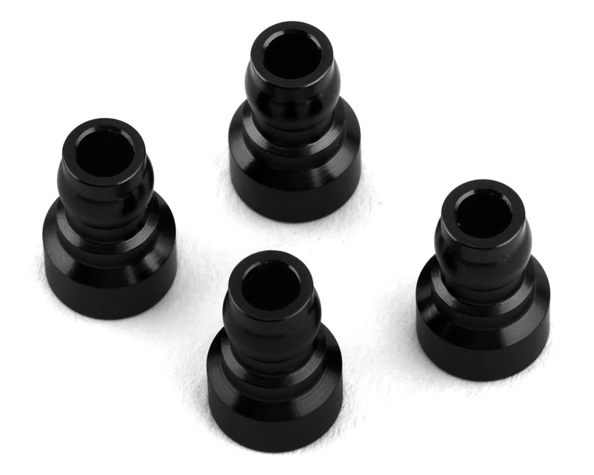 DR10 Aluminum Upper Shock Mount Bushing (4) (Black)