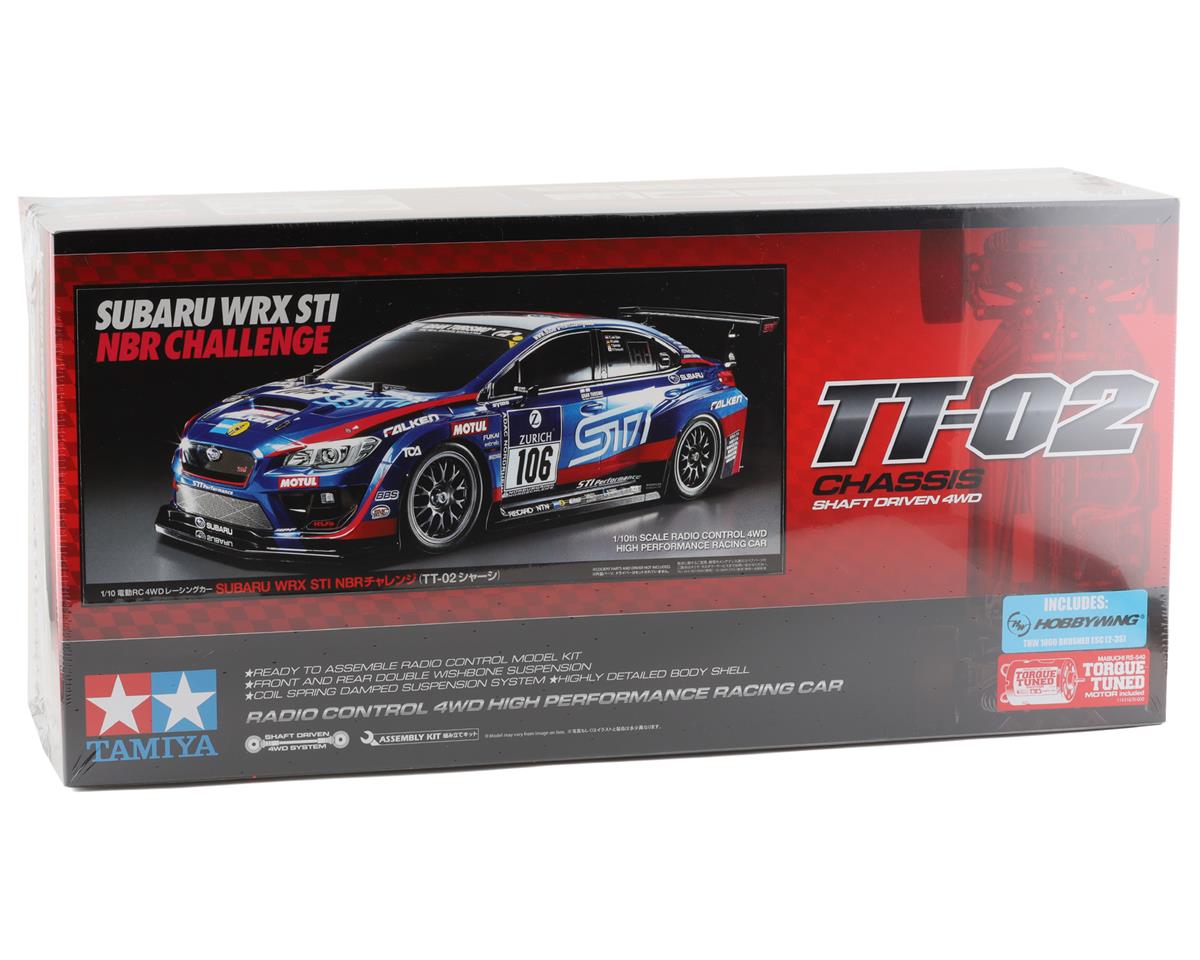 Tamiya 1/10 Subaru WRX STI 24-Hour Nurburgring TT-02 4x4 On-Road Touring Kit