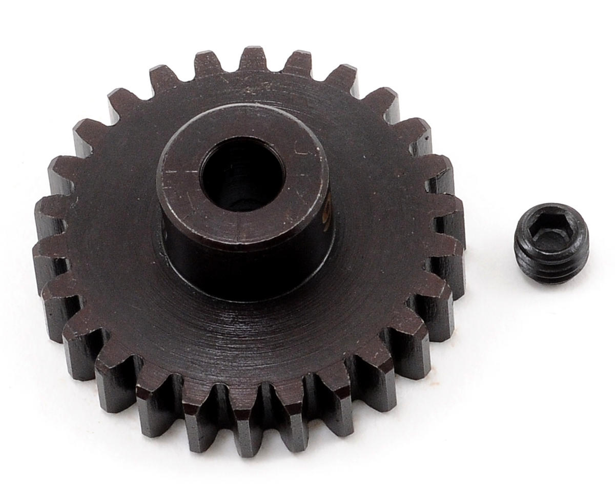 "M5" Hardened Steel Mod1 Pinion Gear w/5mm Bore (26T)