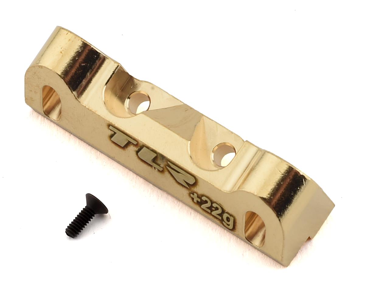 Team Losi Racing 22 5.0 LRC Brass Hinge Pin Brace Weight (22g)