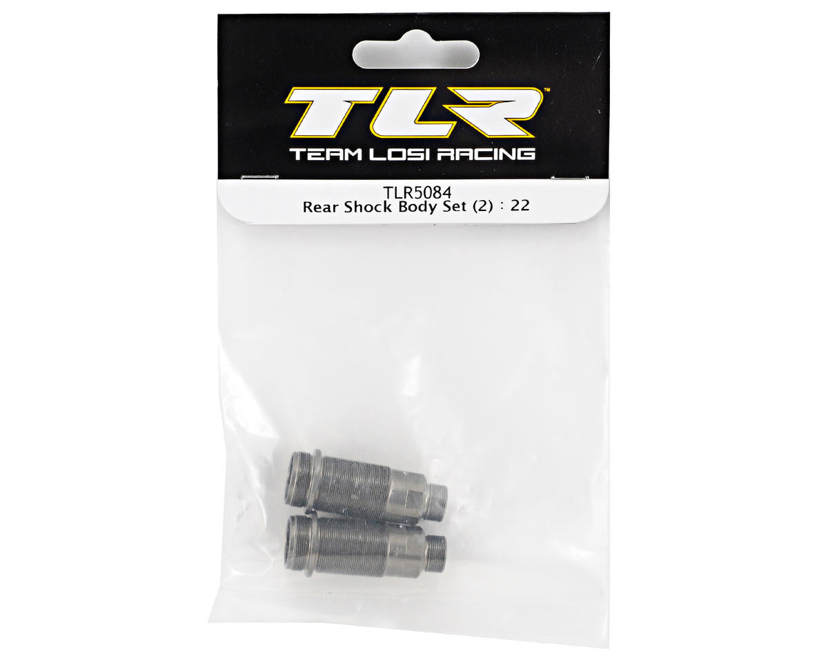 Team Losi Racing Rear Shock Body Set (2) (TLR 22)